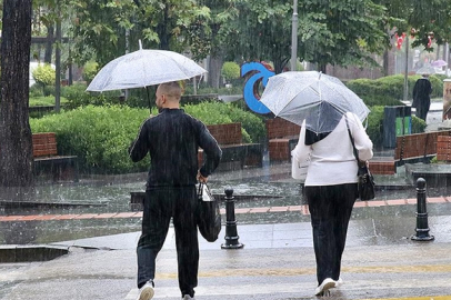 15 İlde kuvvetli sağanak için "sarı" kodlu meteorolojik uyarı