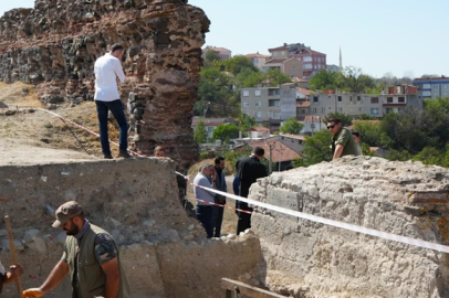 Çorlu Kalesi’nde Orta Çağ sırları gün yüzüne çıkıyor