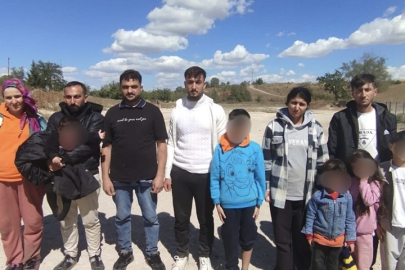 Edirne'de 11 düzensiz göçmen yakalandı