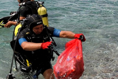 Antalya’da deniz ve kıyı temizliği: Binlerce atık toplandı