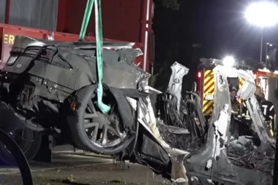 Tesla faciası: 3 kişi yanarak can verdi
