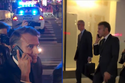 Macron, New York’ta Trump’ın konvoyu nedeniyle trafikte mahsur kaldı