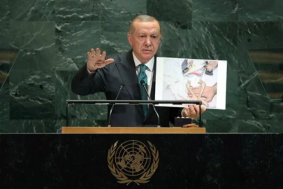 Cumhurbaşkanı Erdoğan BM'ye Gazze'deki dramı fotoğraflarla anlattı: İşte hikayeleri