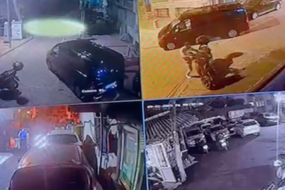 İstanbul Fatih'te 6 şüpheli 1 kişiyi sokak ortasında tekme tokat darp etti.