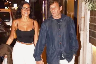 Kaya Çilingiroğlu kendisinden 26 yaş küçük sevgilisiyle el ele!