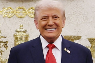 Trump-Erdoğan görüşmesinde dikkat çeken rozet!