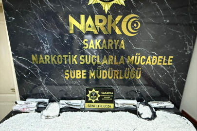 Sakarya'da sentetik ecza taşırken yakalanan zanlı tutuklandı