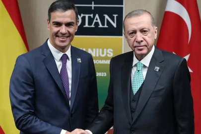 Cumhurbaşkanı Erdoğan, İspanya Başbakanı Sanchez ile görüştü