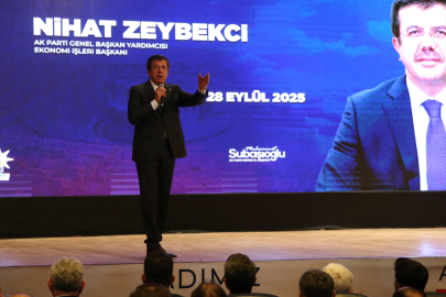 AK Parti genel başkan yardımcısı Zeybekci, Denizli'de konuştu