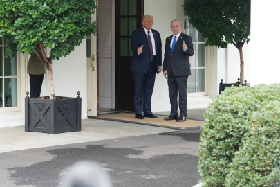Trump, Beyaz Saray'da Netanyahu ile bir araya geldi