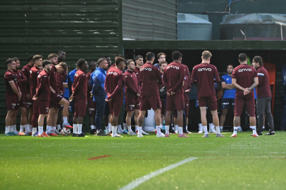 Trabzonspor, Kayserispor maçının hazırlıklarına başladı