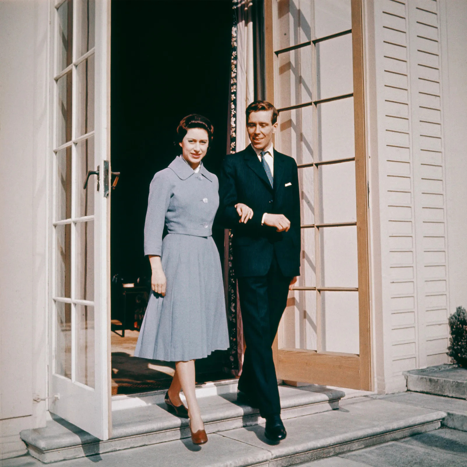 Prenses Margaret ile eski eşi Antony Armstrong-Jones